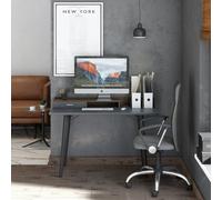 Dorel Memphis 1 Drawer Office Desk - Grey
