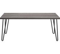Dorel Owen Retro Coffee Table In Distressed Grey Oak