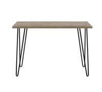 Solstice Narvi Retro Desk - Rustic Oak, Brown