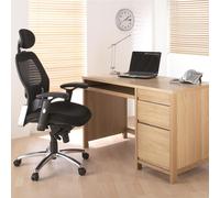 Alphason Portland Ergonomic Mesh Office Chair - Black, Black