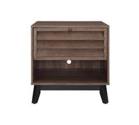 Dorel Vaughn Accent Table - Walnut, Brown