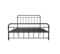 Dorel Wallace Metal Bed King Black, Black