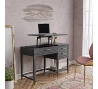 Dorel Cl Westerleigh Lift Desk Graphite Gray, Grey
