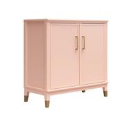 Dorel Westerleigh Cabinet With 2 Doors Pale Pink