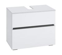 Dorel Wisla Sink Cabinet 60Cm With 1 Flap / 1 Drawer In White
