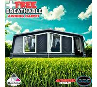 Dorema Diamond XL270 DeLuxe Full Awning, Privacy Blinds | 28mm Frame | All Sizes