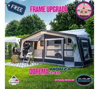 Dorema Monza 240 size 5 Poled Seasonal & Touring Caravan Awning 750-775cm