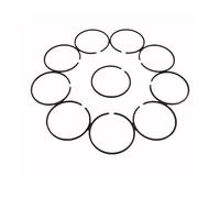 DORFEY 10pcs/lot 33.3mm X 1.2mm Piston Ring Rings Fit for HOMELITE S25 & More Brush Cutter Grass Trimmer Chainsaw Cylinder Repair Parts