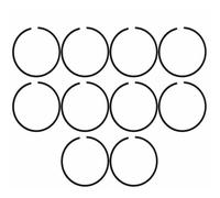 DORFEY 10pcs/lot 38mm X 1.5mm Piston Ring Fit for Sthil FS150 FS151 FS220 FS350 Brush Cutter for H-u-s-q-v-a-r-n-a 36 41 136 136LE 137 137E