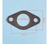 DORFEY 1Pc 2Pcs Muffler Exhaust Gasket Fit For h0-n-d-a GX240 GX270 GX340 GX390 13HP 11HP 9HP 8HP 188F 190F 5.5KW 6.5KW Engines 18333-ZE3-800(1 pc)