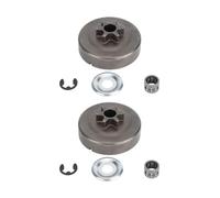 DORFEY 2 Set Clutch Drum Sprocket Kit Fits for SthiL 017 018 021 023 025 MS170 MS180 MS210 MS230 MS250 1123 640 2003