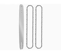 DORFEY 20" Gasoline Saw 76 Drive Links 0.325" Pitch 0.058" Guide Rounded Cutters 20 Inch Petrol Chain Saw Blade(20-inch Set2)