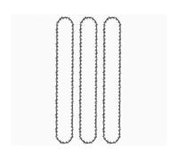 DORFEY 20-inch Heavy-use Gasoline Chain Saw 76 Drive Links 0.325" Pitch 0.058" Guide Rounded Cutters 20" Petrol Saw Blade(3pcs 20-inch Chain)