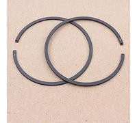 DORFEY 2PCS 47mm Piston Ring Rings Fit for H-u-s-q-v-a-r-n-a 455 for Rancher 460 357XP 359 357 EPA 362 Chainsaw Spares Parts 503 28 90 50