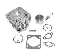 DORFEY 40mm Cylinder Piston Kit Fit For Oleo-Mac 741 BC420 BCF420 Sparta 42 44 420 440 441 4400 OM43 EFCO 8410 DSF4200 EF4300 Stark 37 38 4