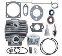 DORFEY 46mm Cylinder Piston Oil Seal Gasket Kit fit For S-t-i-h-l 028 028AV 028 SUPER Q W WB Wood Boss Chainsaw 1118 020 1203 Spark Plug