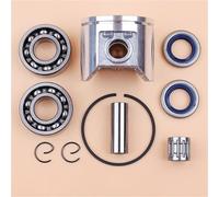 DORFEY 47mm Piston Ring Bearing Oil Seals Kit Fit For H-u-s-q-v-a-r-n-a 359 357 357XP For JONSERED 2159 CS2156 CS2159 Chainsaw 12mm Pin 537 15 73-02