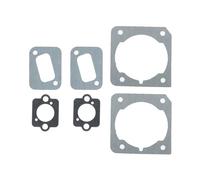 DORFEY 6Pcs Chainsaw Carburetor Cylinder Muffler Gasket Kit Fit For H-u-s-q-v-a-r-n-a 340 345 350 346XP Chain Saw Garden Tool 503862501, 503894401