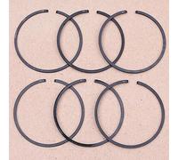 DORFEY 6pcs/lot Piston Ring Kit 50mm X 1.5mm Fit for H-u-s-q-v-a-r-n-a 61 266 268 272 365 372 371 362 for S-t-i-H-L 038 SW 038 FB 044 MS440 Chainsaw Parts