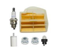 DORFEY Air Fuel Filter Tune Up Kit Fit For H-u-s-q-v-a-r-n-a 445 450 For Ran-cher 445E II 450e Chainsaw 531309681 Spark Plug Primer Bulb Bar Nut