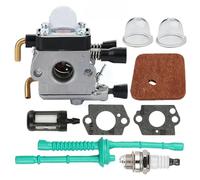 DORFEY Carburetor Fit for S-T-I-H-L FS38 FS45 FS46 FS55 KM55 FS85 String Trimmer Weed Eater with Fuel Filter Carb Gaskets(As Picture 9PCS)