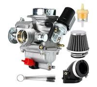 DORFEY Carburetor GY6 125cc 150cc 4Stroke 152QMI 152QMJ 157QMI 157QMJ Engine Choke Motorcycle ATV Go Karts Scooter Carb Intake Man-ifold