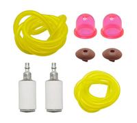 DORFEY Fit For H-u-s-q-v-a-r-n-a 124L 125L 128L For Poulan 530058709 P1500 P2500 For Crafts-man For Weed Eater Trimmer Fuel Line Hose Filter Primer Bulb Kit