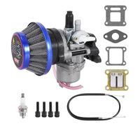 DORFEY Fit For Mini ATV Quad Pocket Bike 42mm Air Filter 13mm Carburetor PZ13 Four-wheel Off-road Carb Throttle Cable 2 Stroke 43cc 47cc 49cc