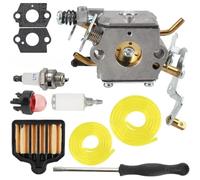 DORFEY Fit for Pou-LAN Pro PP5020AV PP5020 PP5020AVX PP4818A PP4818AVX 2 Stroke Gas Chainsaw 573 95 22-01 573952201 Carburetor W/Tune Up Kit