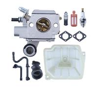 DORFEY MS361 Carburetor Fit for S-t-i-H-L MS340 MS361 Chainsaw Air Fuel Oil Filter Line Intake Man-ifol-d Spark Plug Kit Replace 1135