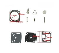 DORFEY RB-31 Carburetor Repair Rebuild Diaphragm Gasket Kit Fit for S-t-i-H-L 034 036 MS360 034 for Zama C3A for H-u-s-q-v-a-r-n-a 365 362 371 372 372XP RB 31