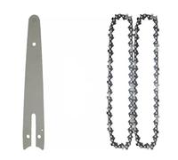 DORFEY Saw Chain Mini 6 Inch 1/4 Chainsaw Chain 37 Knots 18 Knives Electric Saw Mini Chainsaw Logging Saw Blade Pruning Chain(6-inch Set2)