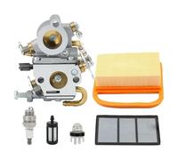 DORFEY TS420 TS410 Carburetor Fit For S-t-h-i-l TS410Z TS420Z Concrete Cut-Off Saw C1Q-S118 4238 120 0600 Air Filter Oil Bubble Set Carb
