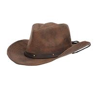 Dorfman Pacific Hats Danum Distressed Twill Outback Hat - Brown L