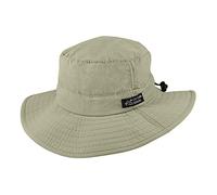 Dorfman Pacific Hats Evergreen Packable Big Brim Boonie Hat - Khaki XL