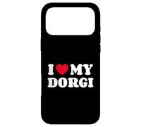 Dorgis Dachshund Pembroke Welsh Corgi Mix I Love My Dorgi Case for iPhone 17 Pro Max