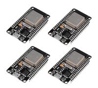Dorhea 4PCS ESP32 Development Board ESP-32S Microcontroller Processor Integrated Chip CP-2102 WiFi NodeMCU-32S ESP-WROOM-32 Compatible with Arduino