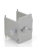 Dori Block Bricklaying Clamp with Lock Bolt for Use with 40MM | 50MM Long Sided Profile Pole
