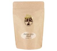 Dorian Grey Blend Tea Pouches for Loose Tea - 16oz | Earl Grey with Caramel Notes | Cornflower Linden Mallow Flowers | Apple Pieces | Full-Bodied Floral Black Tea | Aromatic Hot Brew