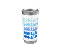 Dorian Name Minimalist Design Stainless Steel Insulated Tumbler