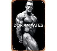 Dorian Yates Photographic Print Metal Tin Sign Vintage 8x12 Inch
