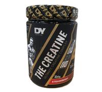 DY Nutrition The Creatine Complex 400g - High Performance Creatine Monohydrate Powder with Beta Alanine, Taurine + B Vitamins for Muscle Endurance, Pump & Recovery x40 Servings (Strawberry Flavoured)
