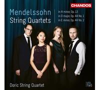 Doric String Quartet – Felix Mendelssohn: String Quartets, Vol. 2 – NAXOS