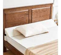 Dorifine Bed Wedge Pillow for Headboard Gap Filler Full(54"x6"x10") Mattress Gap Filler(0-8") Bed Wedge for Headboards Gaps Between Your Headboard and Mattress,Headboards Pillow,White
