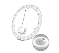 DoRight 24W LED Light Engine Retrofit with Built-in Magnets, LED Ceiling Fan Light Kit Replacement for Flush Mount Ceiling Light, Circle Fluorescent Bulb Replacement, Super Bright Cool White 6000K