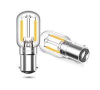 DoRight 2W LED Night Light, T22 B15 Small Bayonet Bulb 15W Equivalent Incandescent, Warm White 2700K LED Bulb for Wall Lamp Bedside Light,Non-Dimmable (2 Pack)