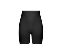 DORINA Absolute Sculpt High Control Shaping Wiast Shorts for Women, Seamless, Mid-Thigh Length, Butt Lifting Effect, Open Gusset, Black