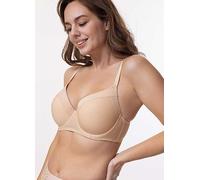 DORINA Carmen & Eco Underwired Light Padded Demi Bra Beige