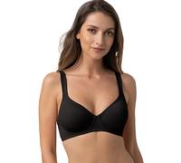 Dorina Lindsay Non-Padded Underwired Bra for Women, Soft Micro Fabric, Full Coverage, Adjustable Straps, Comfortable Support, Black