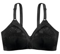DORINA Women's Monica Moulded Soft Cup Bra Soft Cup Plain Everyday Bra, Black 42C (Manufacturer Size:42)